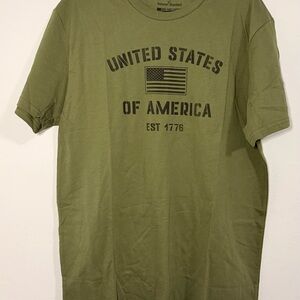 Olive Green Men's T-Shirt